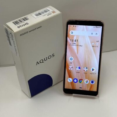 AQUOS sense3 basic SHV48 au 32GB SIMロック解除済 極美品