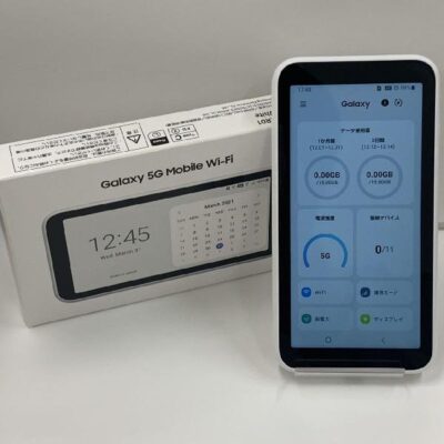 Galaxy 5G Mobile Wi-Fi SCR01 au  美品