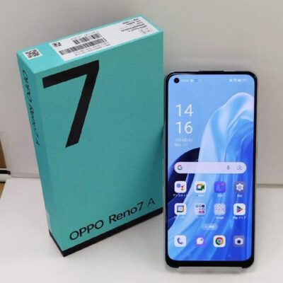 OPPO Reno7 A OPG04 au 128GB SIMロック解除 OPG04