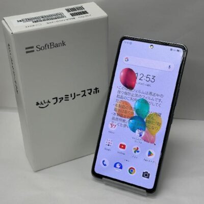 ZTE あんしんファミリースマホ A303ZT SoftBank 128GB SIMロック解除済 新品未使用