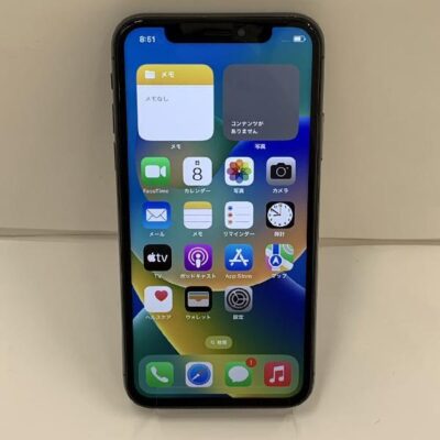 iPhoneX docomo版SIMフリー 256GB MQC12J/A A1902