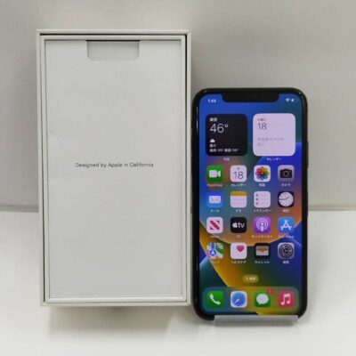 iPhoneX au版SIMフリー 64GB MQAX2J/A A1902 極美品