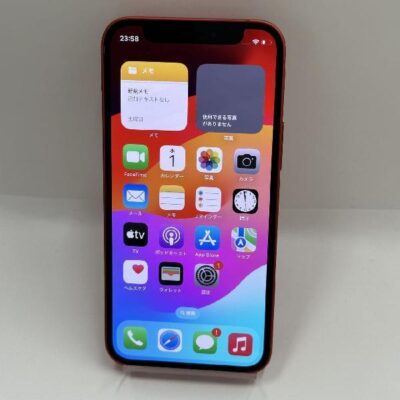 iPhone12 mini au版SIMフリー 64GB MGAE3J/A A2398 美品